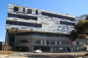 Hospital main entrance